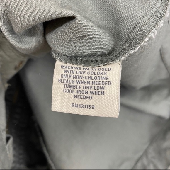 Style & Co Floral Embroidered Army Green Jacket - Picture 8 of 8